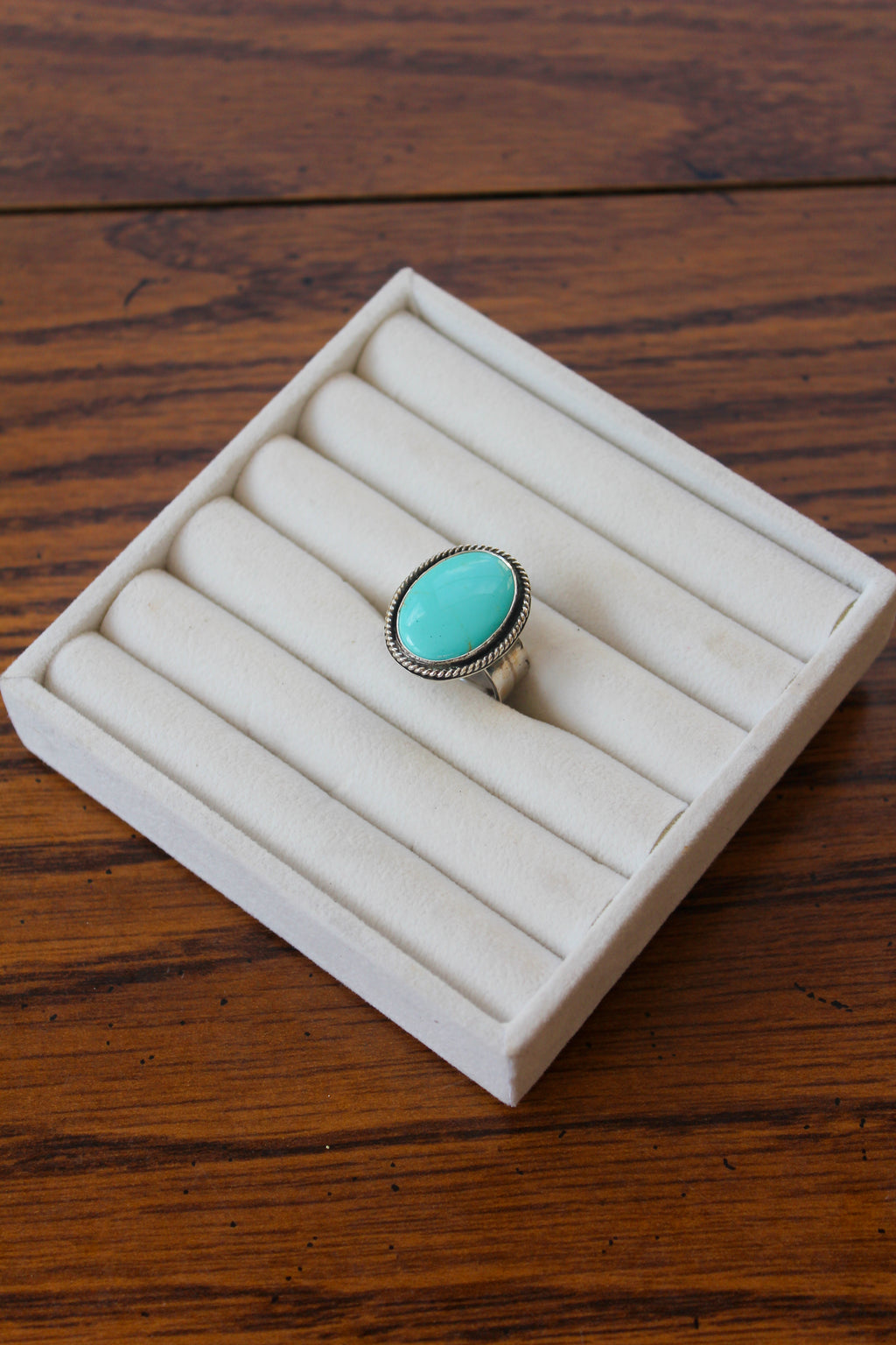 Blue Glacier Turquoise Ring