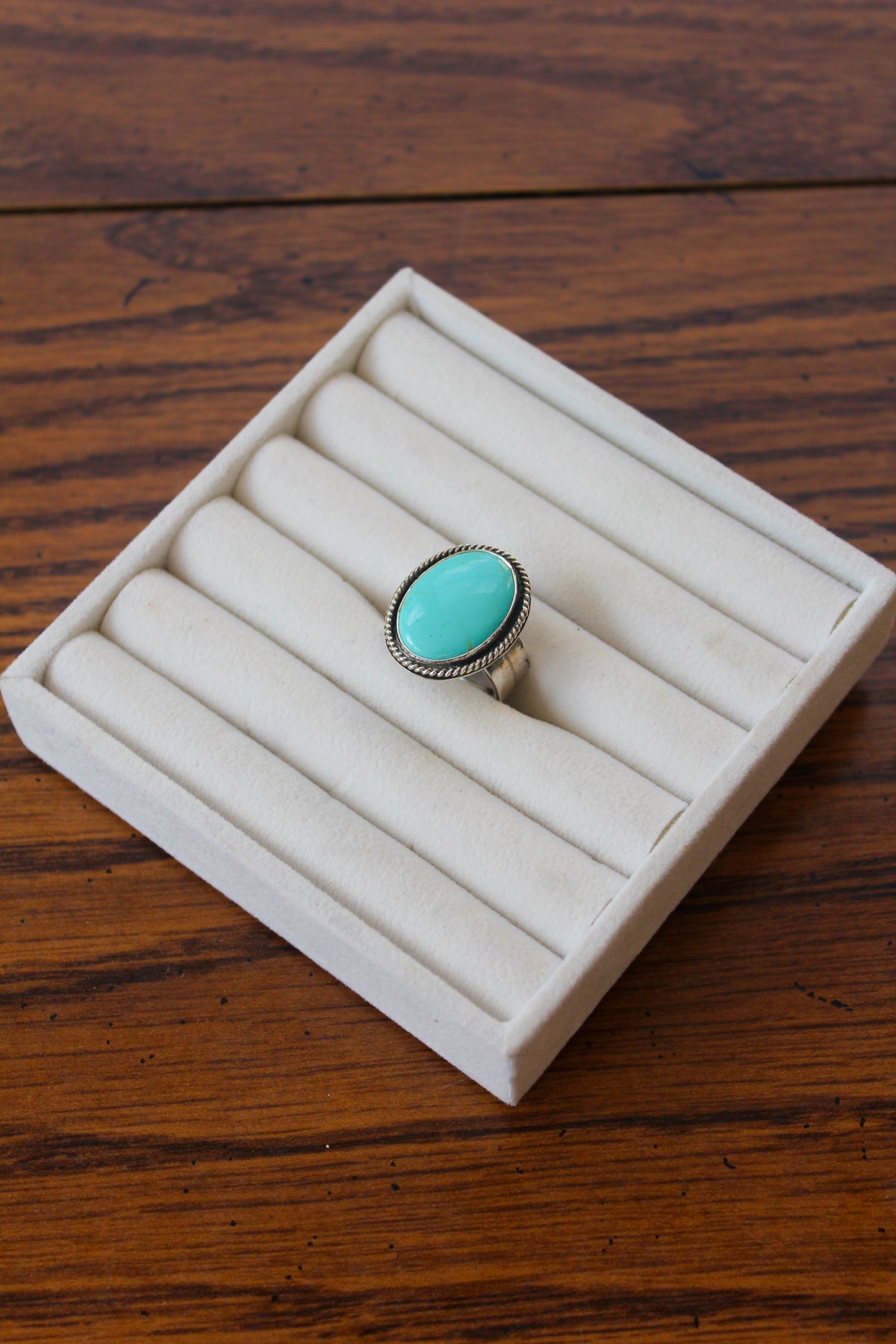 Blue Glacier Turquoise Ring