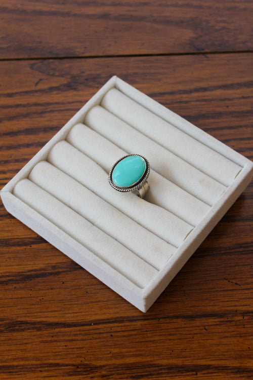 Blue Glacier Turquoise Ring