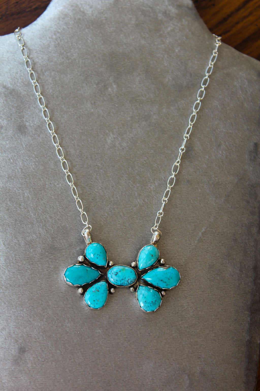 Baby Blue Kingman Turquoise Necklace