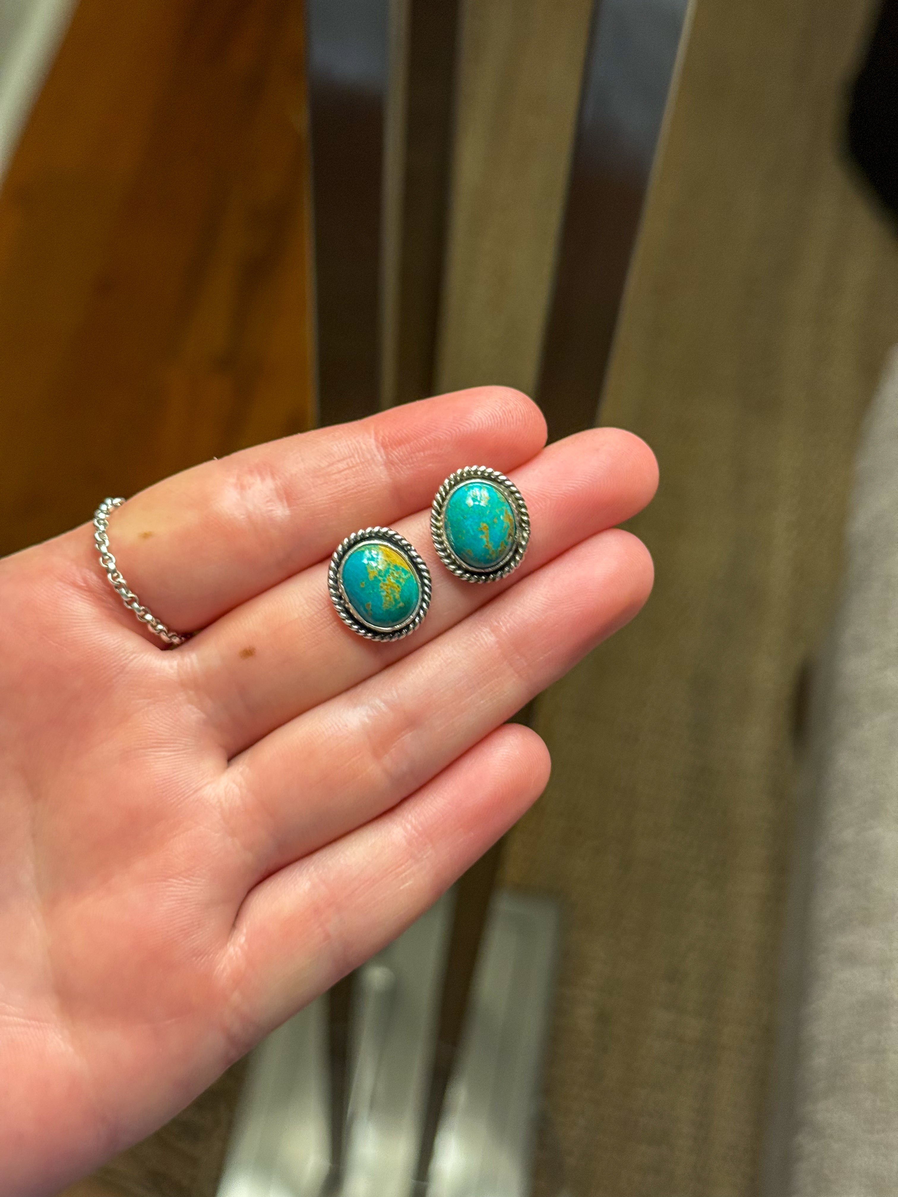 Sonoran Turquoise Mini Earrings